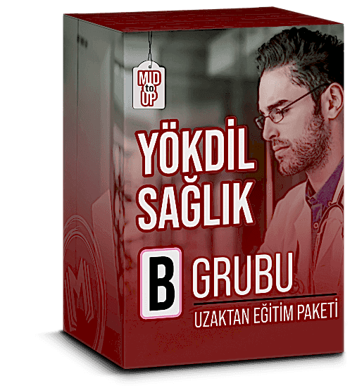 YÖKDİL SAĞLIK B Grubu Uzaktan Eğitim Paketi