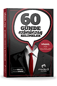 60 GÜNDE EZBERBOZAN YÖKDİL FEN KELİMELERİ