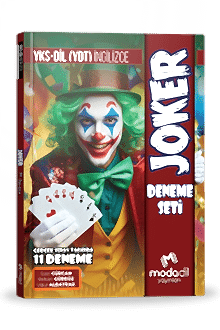 YKSDİL (YDT) JOKER DENEME SETİ - 11 DENEME