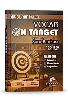 YKSDİL (YDT) - VOCAB ON TARGET - KELİME & EDAT SORU BANKASI