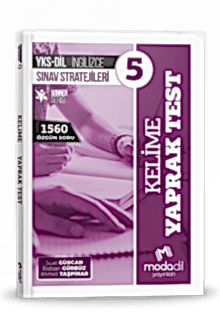YKS-DİL İNGİLİZCE SINAV STRATEJİLERİ 5 - KELİME YAPRAK TEST